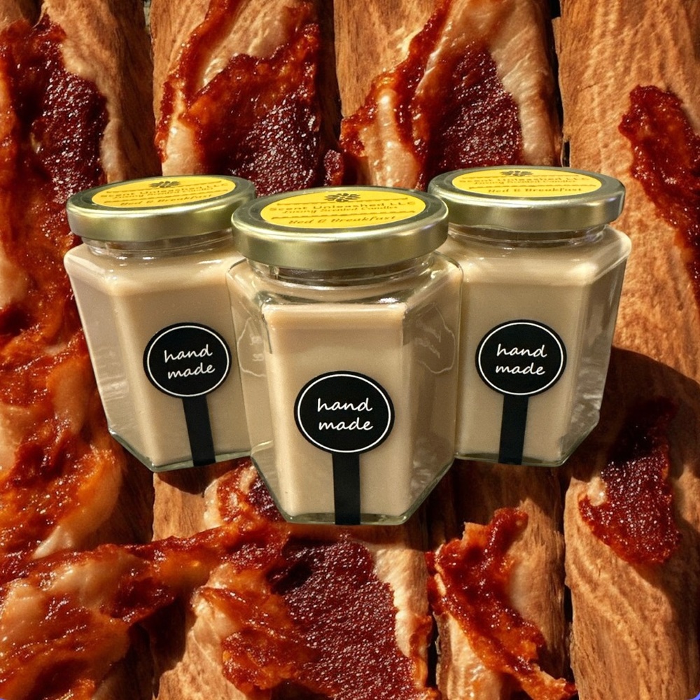 BED & BREAKFAST, SCENT UNLEASHED LLC LUXURY HAND POURED SCENTED CANDLE